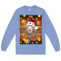 Colony Blue Christmas sheep air freshener Long Sleeve Tee - Artiststas