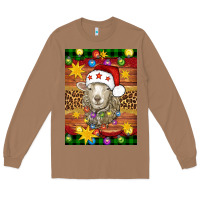 Christmas Sheep Air Freshener Long Sleeve Tee | Teevron