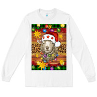 White Christmas sheep air freshener Long Sleeve Tee - Artiststas