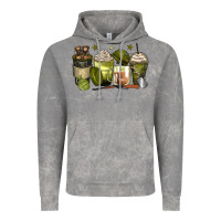 Cloud Rock army coffee cups Vintage Hoodie - Zillion Design Studio