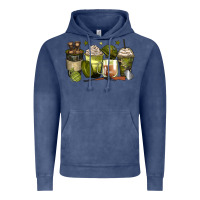 Vintage Denim army coffee cups Vintage Hoodie - Zillion Design Studio
