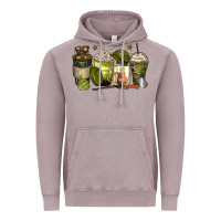 Vintage Zinc army coffee cups Vintage Hoodie - Zillion Design Studio