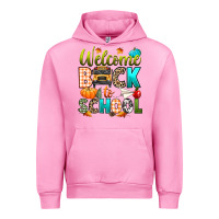 Fuchsia Pink welcome back to school fall Urban Hoodie - texasbilliewilder