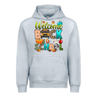 Heather Grey welcome back to school fall Urban Hoodie - texasbilliewilder