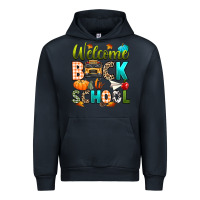 Navy welcome back to school fall Urban Hoodie - texasbilliewilder