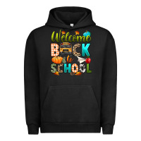 Pigment Black welcome back to school fall Urban Hoodie - texasbilliewilder