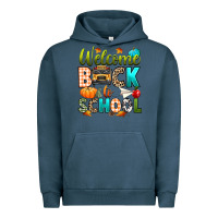 Pigment Midnight Navy welcome back to school fall Urban Hoodie - texasbilliewilder