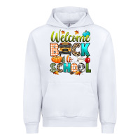 White welcome back to school fall Urban Hoodie - texasbilliewilder