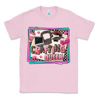 Bubblegum Pink crafting queen Classic Tee - AdoDesignShop