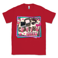 Red crafting queen Classic Tee - AdoDesignShop