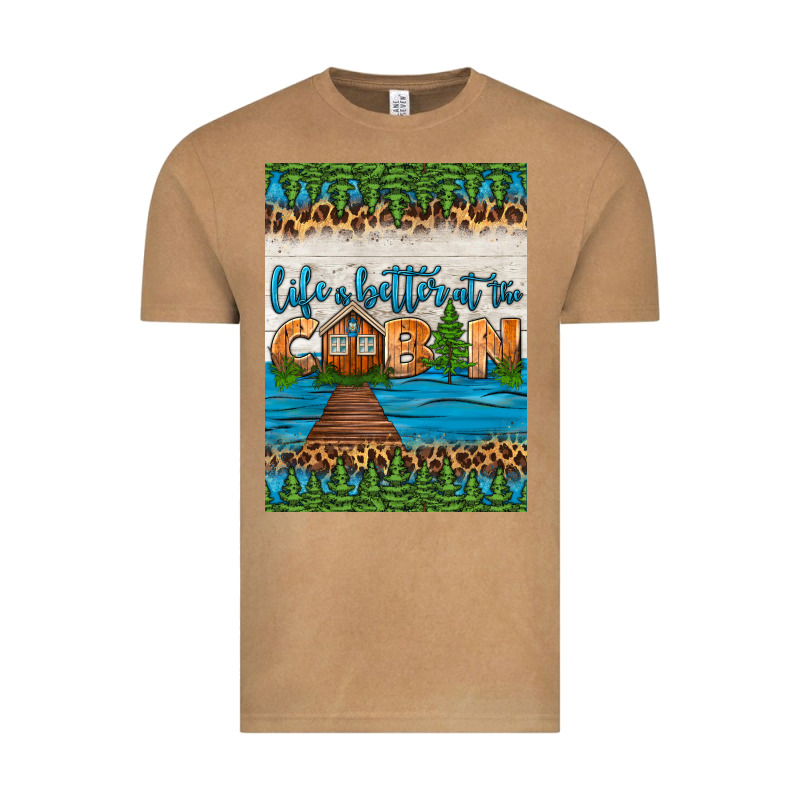 Life Is Better At The Cabin Air Freshener Vintage Tee by HRA Design Shop | Teevron