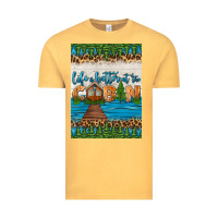 Vintage Mustard life is better at the cabin air freshener Vintage Tee - HRA Design Shop