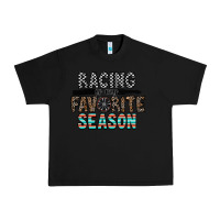 Black racing is my favorite season Urban Heavy Tee - CowhideDigitalArt