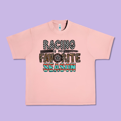 Racing Is My Favorite Season Urban Heavy Tee Designed By Cowhidedigitalart