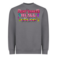 Storm Fight Cancer In All Color Heavyweight Sweatshirt - texasbilliewilder