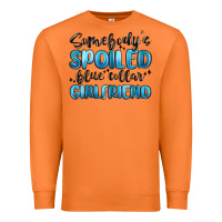 Carrot somebodys spoiled blue collar girlfriend Premium Sweatshirt - MaliasSmallBusiness