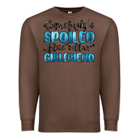 Chestnut somebodys spoiled blue collar girlfriend Premium Sweatshirt - MaliasSmallBusiness