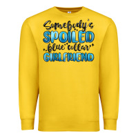 Lemon somebodys spoiled blue collar girlfriend Premium Sweatshirt - MaliasSmallBusiness