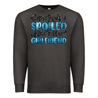 Smoke somebodys spoiled blue collar girlfriend Premium Sweatshirt - MaliasSmallBusiness
