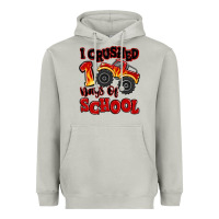 Moon Dust i crushed 100 days of school monster truck Heavyweight Hoodie - MaliasSmallBusiness