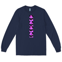 Navy Halloween Key Fob Long Sleeve Tee - BundleAndBundleShop
