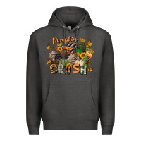 Charcoal Heather pumpkin crush truck Premium Hoodie - LillyAllenDesigns