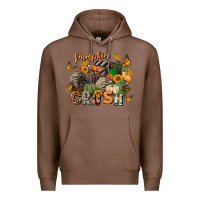 Chestnut pumpkin crush truck Premium Hoodie - LillyAllenDesigns