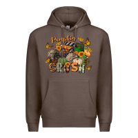 Coffee pumpkin crush truck Premium Hoodie - LillyAllenDesigns