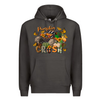 Smoke pumpkin crush truck Premium Hoodie - LillyAllenDesigns