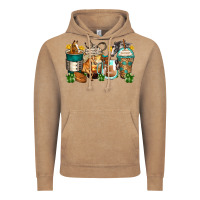 Vintage Coffee horses coffee cups Vintage Hoodie - Zillion Design Studio