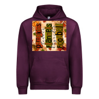 Mauve Wine pumpkins leaves flannels hayrides football Urban Hoodie - texasbilliewilder