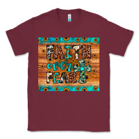 Burgundy faith over fear Classic Tee - JahusDesignShop