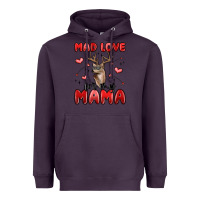 Plum mad love for my mama Heavyweight Hoodie - MaliasSmallBusiness