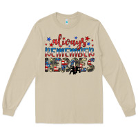 Mushroom always remember heroes Long Sleeve Tee - JahusDesignShop