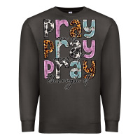 Smoke pray on it pray over it pray through it Premium Sweatshirt - NancyCooperArtShop