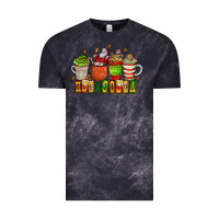 Cloud Black hot cocoa Vintage Tee - CowhideDigitalArt