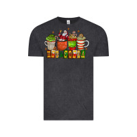 Vintage Black hot cocoa Vintage Tee - CowhideDigitalArt