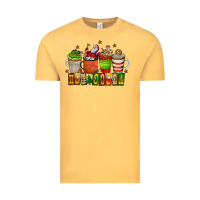 Vintage Mustard hot cocoa Vintage Tee - CowhideDigitalArt