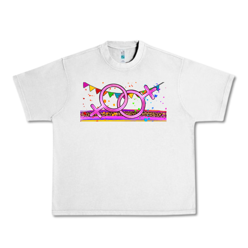 Lgbtq Lesbian  Libbey Glass Urban Heavy Tee by HRA Design Shop | Teevron