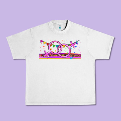 Lgbtq Lesbian  Libbey Glass Urban Heavy Tee Designed By Hra Design Shop