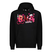 Black rna breast cancer registered nurse assistant Premium Hoodie - LillyAllenDesigns