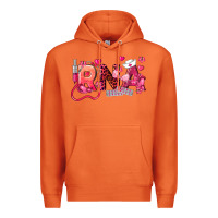 Carrot rna breast cancer registered nurse assistant Premium Hoodie - LillyAllenDesigns