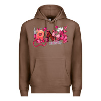 Chestnut rna breast cancer registered nurse assistant Premium Hoodie - LillyAllenDesigns