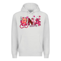 Dove Grey rna breast cancer registered nurse assistant Premium Hoodie - LillyAllenDesigns