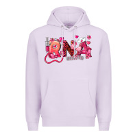 Lilac rna breast cancer registered nurse assistant Premium Hoodie - LillyAllenDesigns