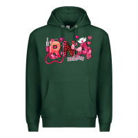 Sports Green rna breast cancer registered nurse assistant Premium Hoodie - LillyAllenDesigns