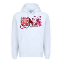White rna breast cancer registered nurse assistant Premium Hoodie - LillyAllenDesigns