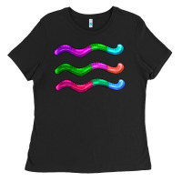 Black worm jelly Ladies Tee - AdoDesignShop