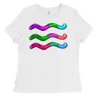 White worm jelly Ladies Tee - AdoDesignShop