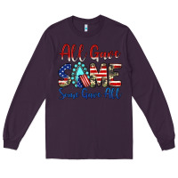 Plum all gave some some gave all Long Sleeve Tee - JahusDesignShop
